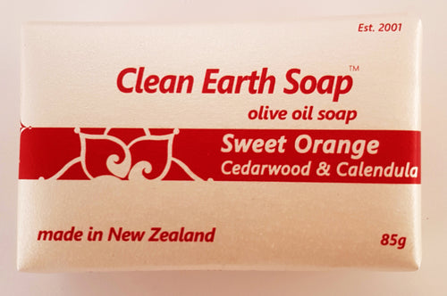 Sweet Orange, Cedarwood & Calendula Soap
